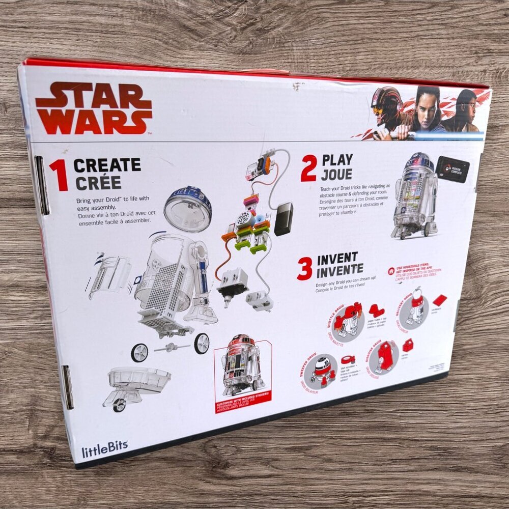 Star Wars littleBits Droid Inventor Kit R2-D2 Build STEM Toy Set w Box - Picture 11 of 13